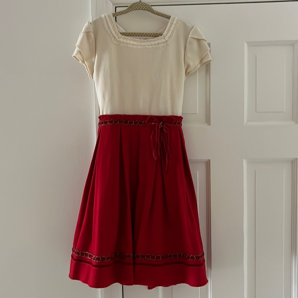 Fleurisse holiday dress, size 8